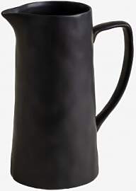 Krug 1,8 L Aus Steingut Belvere Schwarz - Sklum