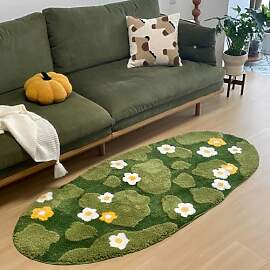 KRUIHAN rutschfeste Badezimmermatte Weich und