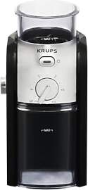 Krups elektrische Kaffeemühle mit Mahlgrad- und