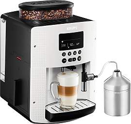 KRUPS Kaffeevollautomat "EA8161", weiß, 