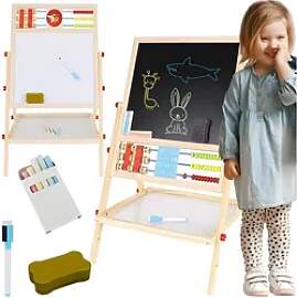 KRUZZEL Standtafel Kreidetafel Doppelseitige
