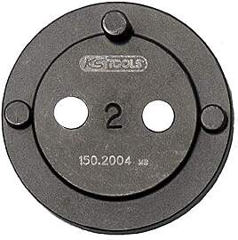 KS Tools 150.2004 Bremskolben-Werkzeug Adapter #2, 