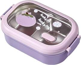 Ktnyl Satchel Brotdose aus Edelstahl,