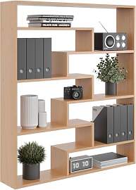 KUBUTKU Bücherregal Groß Wandregal mit 7