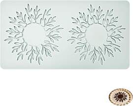 Kuchendekorationen Fondant Silikonform, Spitze