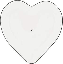 Kuchenteller, Platte HEART in Herzform D. 18cm