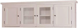 Küchen-Hängeschrank Landhausstil cremegrau