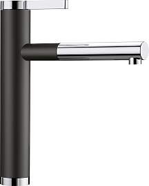 Küchenarmatur BLANCO "LINEE-S", schwarz 