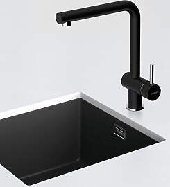 Küchenarmatur SCHOCK "Epos", schwarz