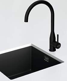 Küchenarmatur SCHOCK "Kavus", schwarz