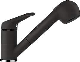 Küchenarmatur Toronto in Schwarz, mit