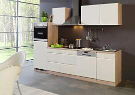 Küchenblock "Cardiff" Creme /Eiche