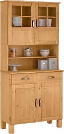 Küchenbuffet HOME AFFAIRE "Alby", beige 