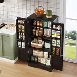 Küchenbuffet mit LED-Sensor, 2 Türen und