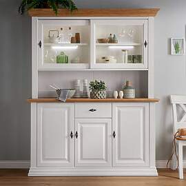 Küchenbuffetschrank im Landhausstil Kiefer und