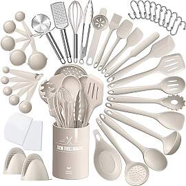 Küchenhelfer Set, 43-teiliges Silikon