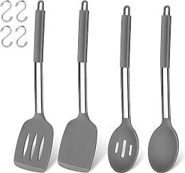Küchenhelfer Set, Joyfair 4 Stück Silikon
