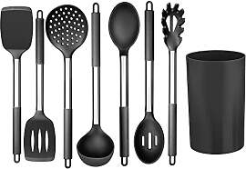 Küchenhelfer Set, Joyfair 8-teiliges Silikon