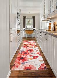 Küchenläufer und Küchenteppich mit