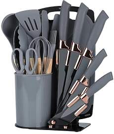 Küchenmesser Set 19-in-1, Küchenutensilien Set