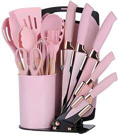 Küchenmesser Set 19-in-1, Küchenutensilien Set