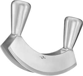 Küchenprofi Wiegemesser, Edelstahl, Silber,