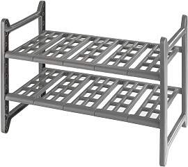 Küchenregal WENKO "Modell Flexi", grau, 