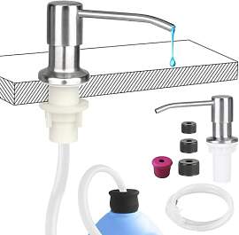 Küchenseifenspender mit