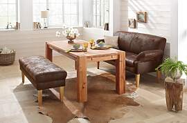 Küchensofa HOME AFFAIRE "Malmö", braun 