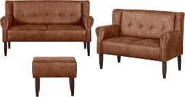 Küchensofa HOME AFFAIRE "Moro", braun