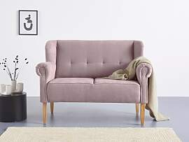 Küchensofa HOME AFFAIRE "Moro", rosa