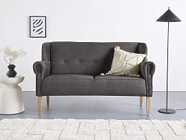 Küchensofa HOME AFFAIRE "Moro", schwarz 