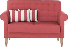 Küchensofa HOME AFFAIRE "Scalea", rot,