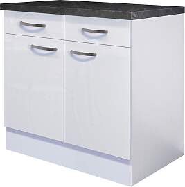 Küchenunterschrank Alba Weiß