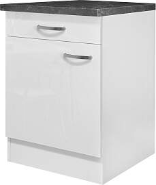 Küchenunterschrank Alba Weiß