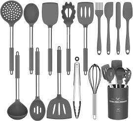 Küchenutensilien-Set, 15-teilig Silikon