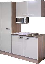 Küchenzeile FLEX-WELL "Nepal", beige