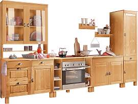 Küchenzeile HOME AFFAIRE "Oslo", beige