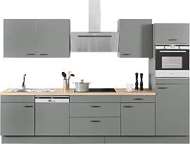 Küchenzeile OPTIFIT "Elga", grau