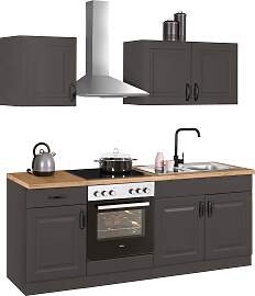 Küchenzeile WIHO KÜCHEN "Erla", grau