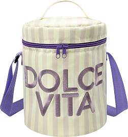 Kühltasche Dolce Vita Weiß/Flieder ca. 7l