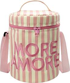 Kühltasche More Amore Rosa/Weiß ca. 7l