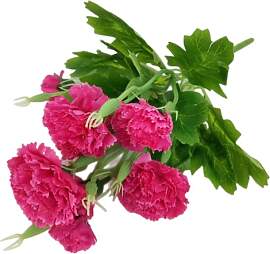 Künstliche Nelken mit 40