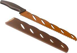 Kuhn Rikon 23505 Brotmesser, braun, 40cm