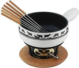 KUHN RIKON Käsefondueset, induktion, Goldglocke,