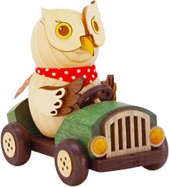 Kuhnert - Dekoration/Holzfigur - Mini Eule im