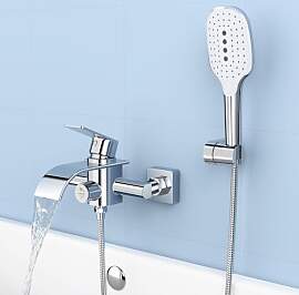 KULACO Badewannenarmatur mit Handbrause,