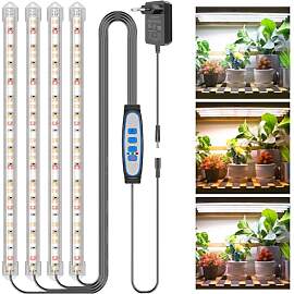 Kullsinss Pflanzenlampe LED Vollspektrum, 36W 240