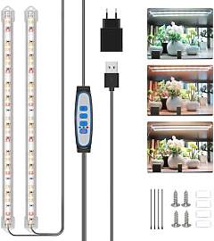 Kullsinss Pflanzenlampe LED Vollspektrum, Rote