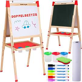 Kunst Staffelei für Kinder mit Zubehör-
